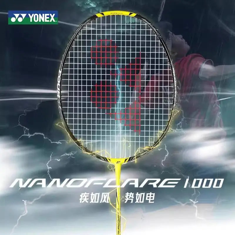 YONEX NANOFLARE 1000 TOUR Carbon Lightweight Badminton Racket Speed Racket