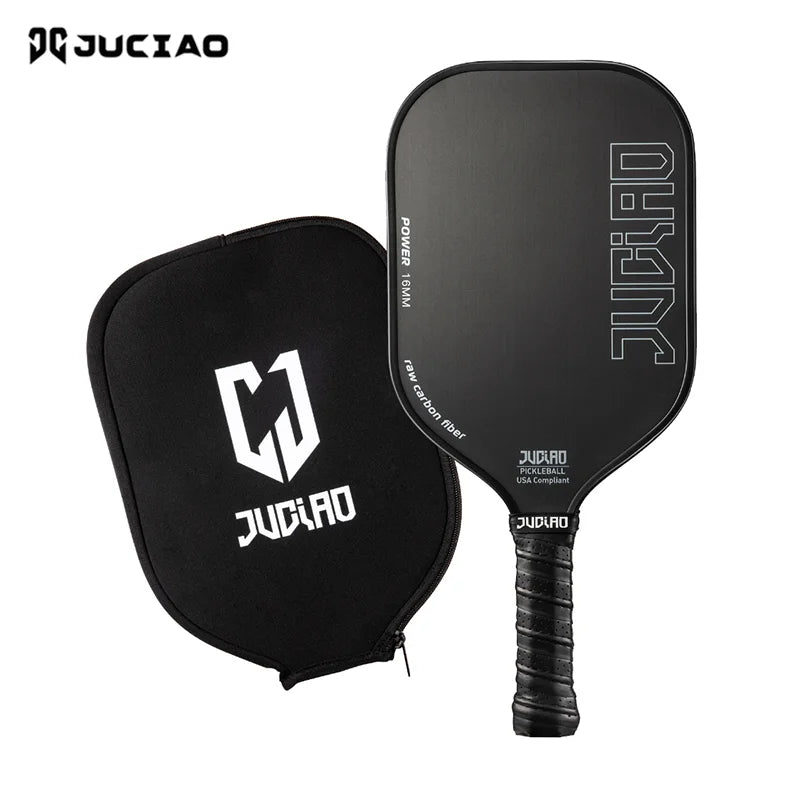 Pickleball Paddle Graphite Textured Surface For Spin USAPA Compliant Pro Pickleball Racket T700 Raw Carbon Fiber Paddle